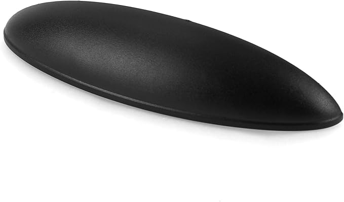 Car Rear View Camera Cover, 3.54x0.69in/9x1.75cm Sturdy ABS Material Black Car Rear View Camera Anti-Rain Cover Backup Shield Rearview Modification Protector for Automotive Exterior Accessories