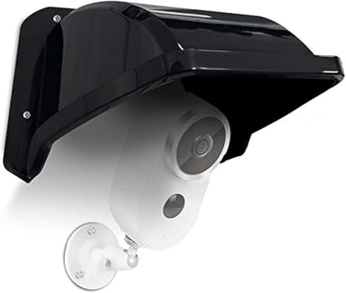 OOSSXX Security Camera Sun Rain Cover Shield Cover Shield for Camara Protective Roof for Outdoor Camera