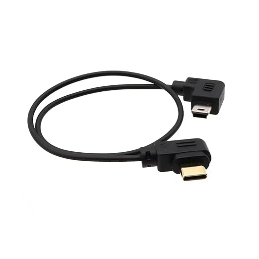 C-(mini usb )for Dji Stabilizer cable Ronin-SC2/RS2/RS3/RS4 for canon 5dII 5D3 80D 800D 6d 6dii 70d release cable Multi-function camera control cable shutter release connection cable (Mini-USB)