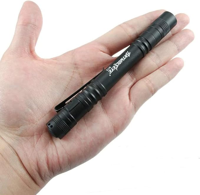 Pen Light, LED Pocket Pen Flashlight, 5 Pcs Small Mini Flashlight with Clip, Inspection Flashlights with 3 Modes for Camping, Outdoor, Emergency