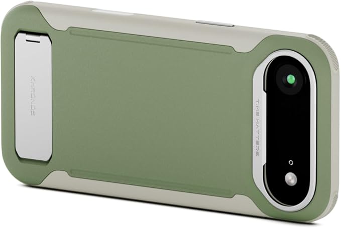 Tilta Khronos Lite Case Compatible with iPhone 17 Air - Light Green | Lightweight Protective Cage Design | Magnetic Mount for SSDs | Power Banks | Cooling Fans | Integrated Kickstand Support