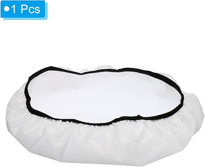PATIKIL 17" 42cm Soft Diffuser Lamp Cover, Cloth Diffuser Strobe Reflector Lamp Sock for Flash Light Dish Photography Studio, White