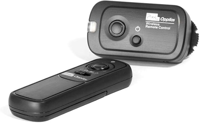 Pixel Oppilas/DC2 Wireless Remote Shutter Release for Nikon Z6,Z7,D3100, D3200, D3300, D5000, D5100, D5200, D5300, D5500, D90,D7000,D7100,D7200,D600,D610,D750,Df