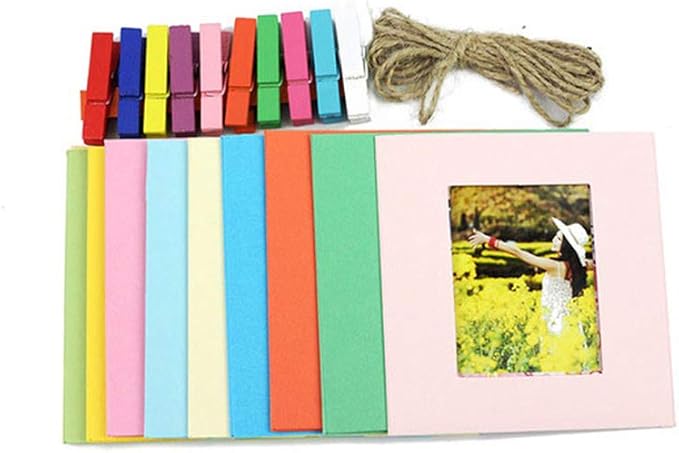 3X Fujifilm Instax Square Instant Film (60 Exposures) + Hanging Photo Frames for Square Film Assorted Colors – Deluxe Accessory Bundle