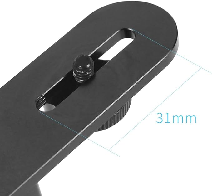 FEICHAO Diving Tray Bracket Handle Grip Ball Head Stand Stabilizer Extension Rig Compatible with Hero 13, Osmo Action Sports Camera (Single Handle)