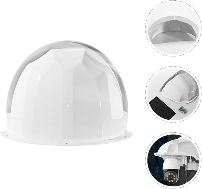 Coolotic Universal Sun Rain Shade Camera Cover Outdoor,CCTV Cam Top Cover Shield Security Protective Roof for CCTV Surveillance Camera Hikvision/Nest/Ring/Arlo/Dome/Bullet