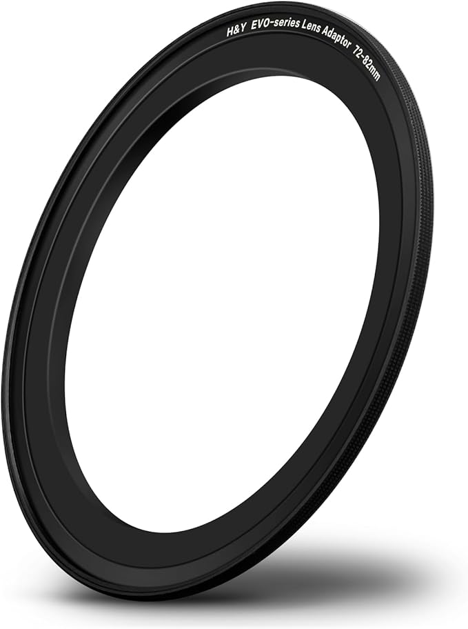 H&Y Magnetic Step Up Filter Ring 72 to 82mm, Ultra-Slim Aluminum Lens Filter Stepping Ring for Adapting 72mm Lens to an 82mm Filters, EVO Series