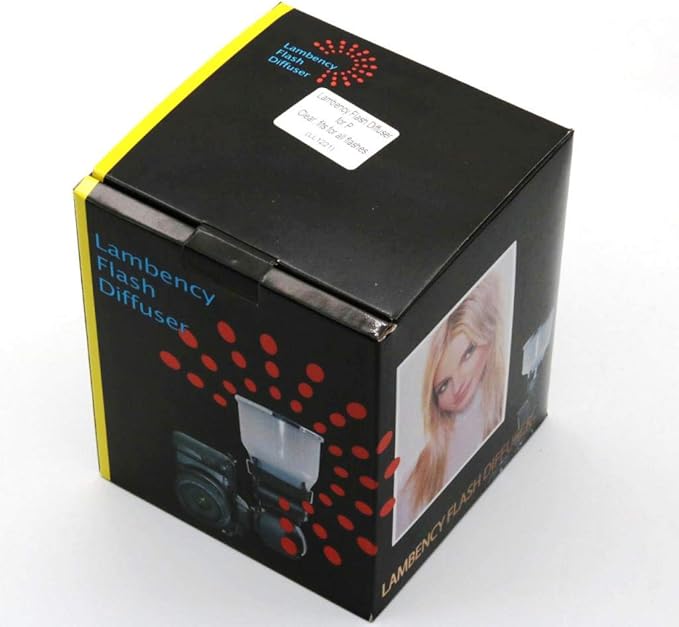 Cloud Lambency Flash Diffuser for Speedlite, Universal Flash Diffusor + 2 Dome Covers for Camera Photography (Cloud)