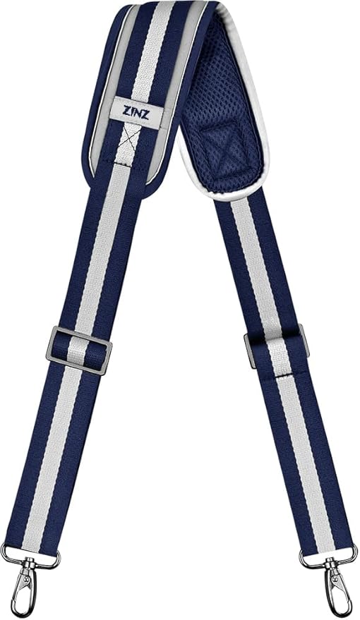ZINZ Bag Shoulder Strap, Padded Adjustable Shoulder Strap Replacement