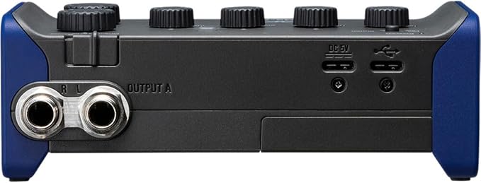 Zoom AMS-44 USB Audio Interface, 4 Inputs, 4 Outputs, Loopback, Direct Monitoring, Bus-Powered, for Recording and Streaming on PC, Mac, iOS, and Android