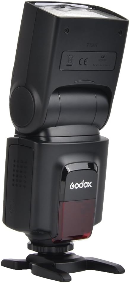 Godox Wireless 433MHz GN33 Camera Flash Speedlite with Built-in Receiver with RT Transmitter Compatible for Canon Nikon Sony Olympus Pentax Fuji DSLR Cameras with Diffuser + Filters