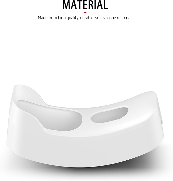 Silicone Skin Case for Blink Video Doorbell (2nd Gen) - Weatherproof Silicone Protective Cover with Brim for All-New Blink Doorbell Camera 2025 Full Protection (White)
