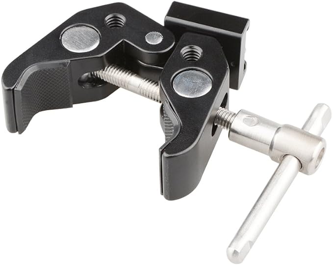 CAMVATE Super Clamp with Cold Shoe Mount for Camera Flash Light Accessories - 1814