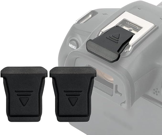 2PCS Camera Shoe Cover for Canon EOS R8 R50 R6 Mark II R5 Mark II R7 R10 R3 R5C,Replaces Canon ER-SC2 Shoe Cover, Flash Hot Shoe Cover Cap for Canon R8 R50 R6 R5 Mark II R7 R10 R3 R5C (NOT Fits EOS R5