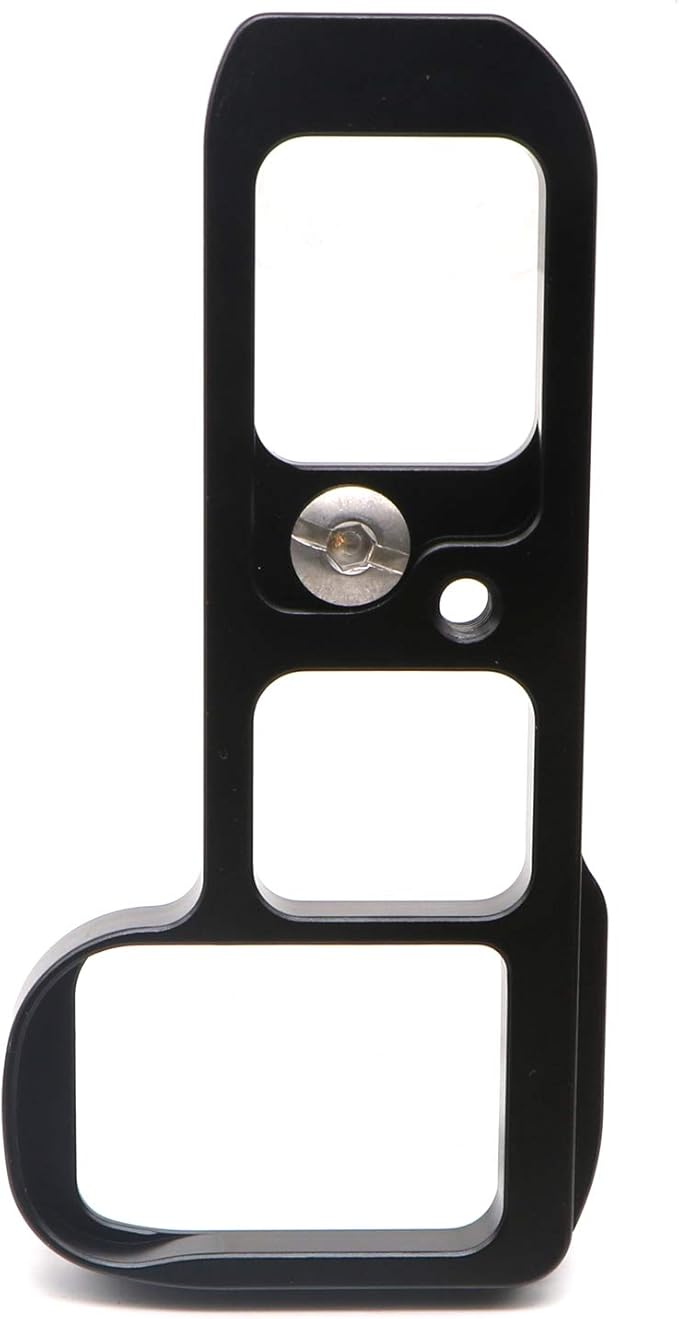 HITHUT Hand Grip Quick Release Metal Base Plate for Sony A7M3 A7III A7RIII A7R3 A9 with 1/4" Screw and Hex Wrench Black