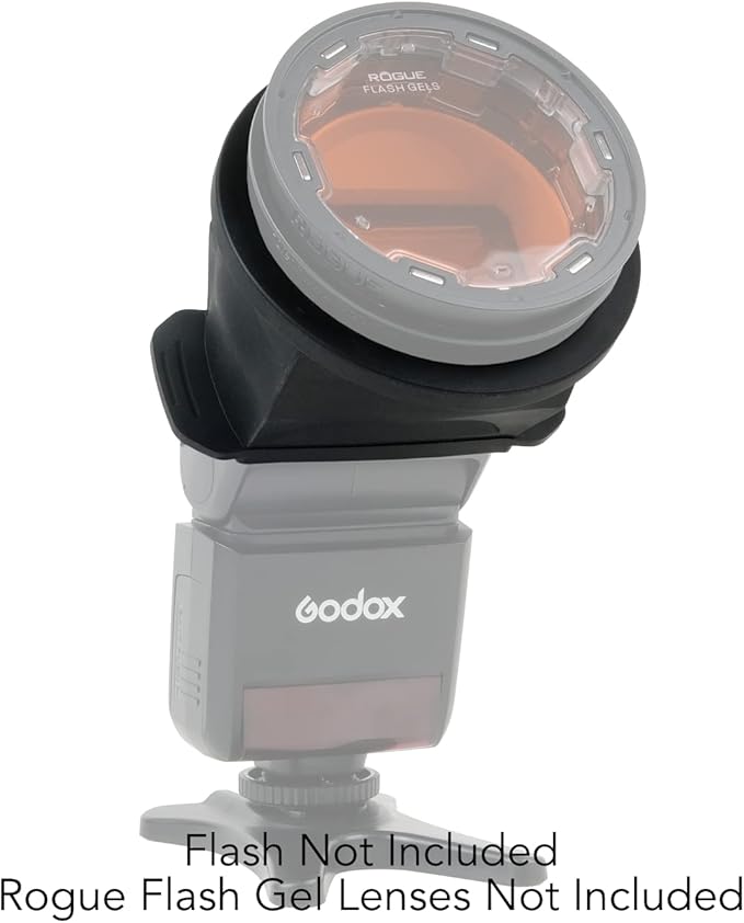 Rogue Round Flash Magnetic Light Modifier (Rectangular Flash Adapter: Small)