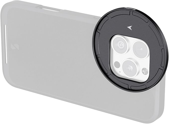 SMALLRIG Magnetic 67mm Filter Ring Adapter for SmallRig Phone Case (for iPhone 16 Series 4987/4988), Compatible with SmallRig 67mm Magnetic Filter Series (4726/4581 / 4582/4583) - 4993