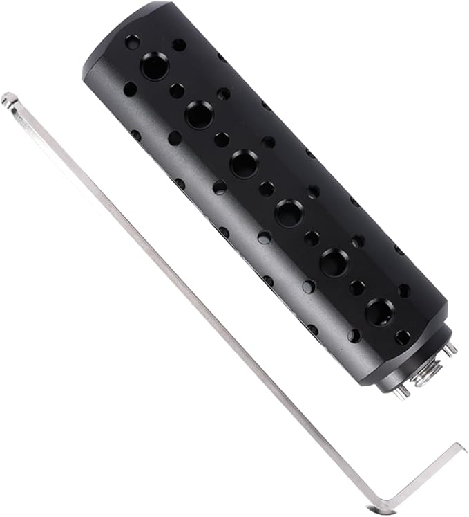 NICEYRIG Cheese Mounting Plate Camera Accessory Extension Handle Grip for ARRI Mount, Steady Video Support Stabilizer Camera Handgrip for DIY Accessories - 600