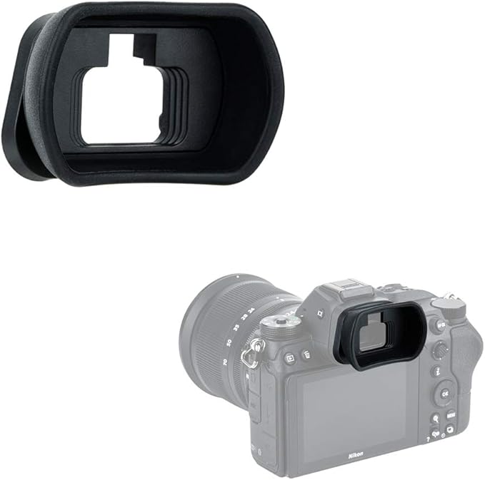 Kiwifotos DK-29 Long Soft Viewfinder Eyecup Eyepiece for Nikon Z5 II Z5II Z6III Z6 III Z7II Z7 II Z6II Z6 II Z7 Z6 Z5 Mirrorless Cameras, Replaces Nikon DK-29 Eyecup Eye Cup