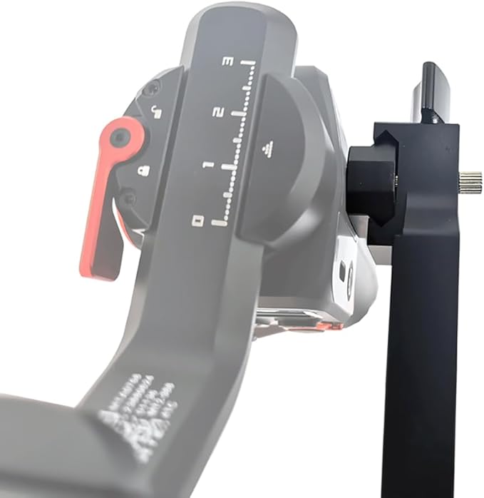 Bracket Stand Cell Phone Stabilizer Carrying Pot Handle Accessory Compatible with Hohem MT2 M6 with 1/4 3/8 Mounting Hole Cold Shoe Mount (Square Handle)