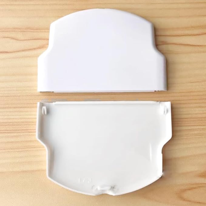 OSTENT Battery Protector Cover Door Repair Parts Replacement for Sony PSP 2000/3000 Color White