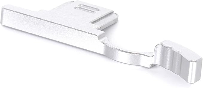 RX1R III Metal Thumb UP Grip for Sony RX1RIII RX1R3 RX1RM3 Digital Camera, Hot Shoe Full-Coverage Thumb Rest Support Holder, Not Affect The Use of Camera Buttons, Dial (Silvery)