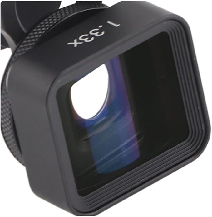 1 PCS Black 1.33X Anamorphic Lens Mobile Phone Video Widescreen Movie Lens by Filmic Pro App, 500439767