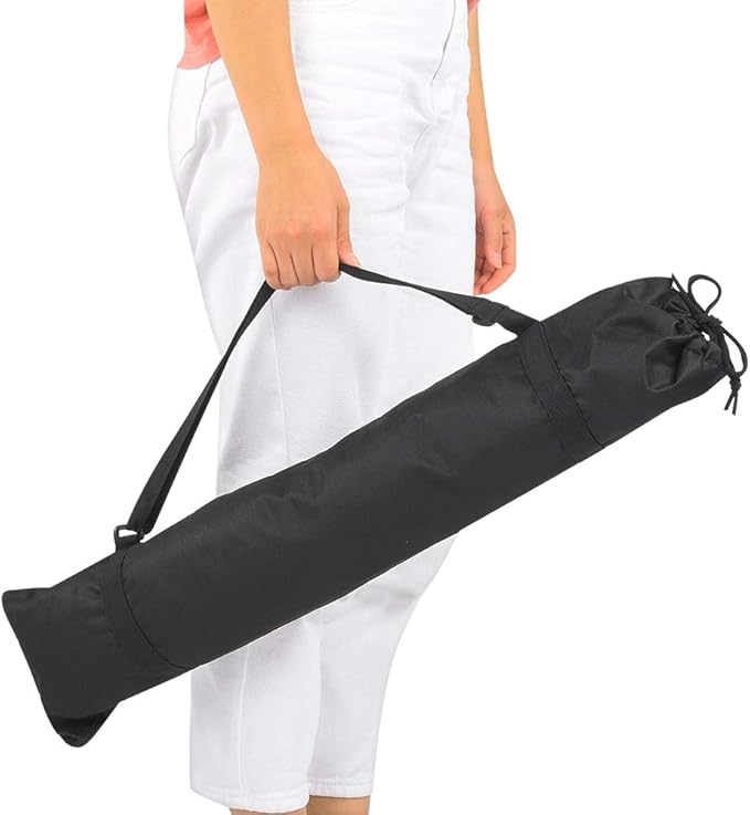 Camera Tripod Carrying Case Portable Photography Tripod Carry Bag Black Camera Tripod Bag Folding Outdoor Oxford Padded Strap (75cm)
