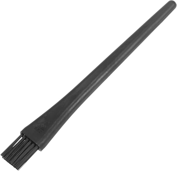 uxcell Antistatic ESD Brush Portable Plastic Handle Nylon Lab Cleaning Brushes for Electronics Keyboard PCB BGA Repair Soldering, 18x14mm Bristles