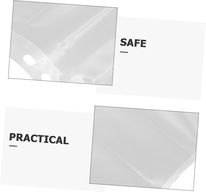Mipcase 10Pcs Heavy Duty Film Negative Sleeves Document Protectors for Archival Photo Storage Easy Organization and Reliable Protection for Negatives