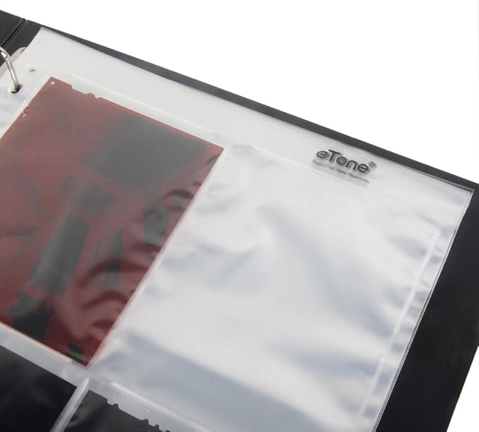 50x eTone Archival Storage Sheets 4x5 Negative Page Preservers (50X45)