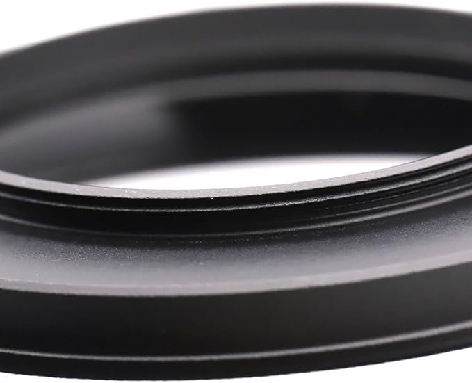37mm Hollow Lens Hood 37mm Screw in Curved Vented Lens Hood 37mm Metal Lens Hood for 37mm Lens Hood Wide(Black)