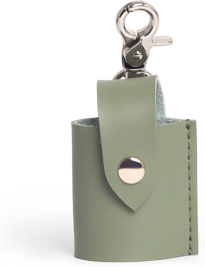 SPONGL Portable 135 Film Roll Storage Sleeve PU Leather Case Keychain Pendant for Photographers and Retro Enthusiasts