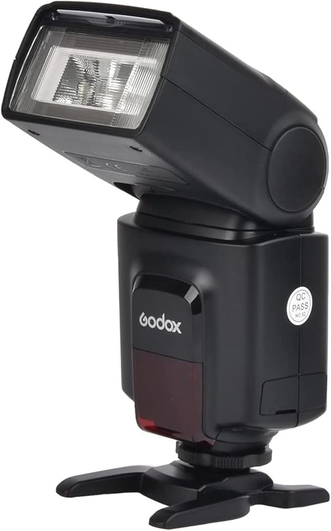 Godox TT520II Wireless Transmission Flash Speedlite - Built-in Receiver and RT Transmitter Compatible for Canon Nikon Panasonic Olympus Pentax and Other DSLR Cameras with Standard Hot Shoe