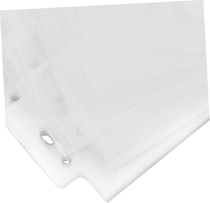 ARTIBETTER 30pcs Film Negative Sleeve Binder Pages Acid Holders for Organizing Film Negatives Portable Storage for Easy Access and