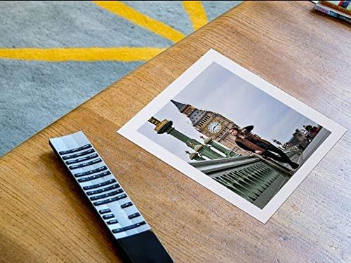 PPD Satin Photo Paper for Inkjet Printer, Premium Semi-Gloss Luster Finish 5 x 7 Size Sheets for Printable Photos, Thick 255 gsm 68 lbs 10.5 mil, White, Water Resistant & Instant Dry Prints (100 Pack)