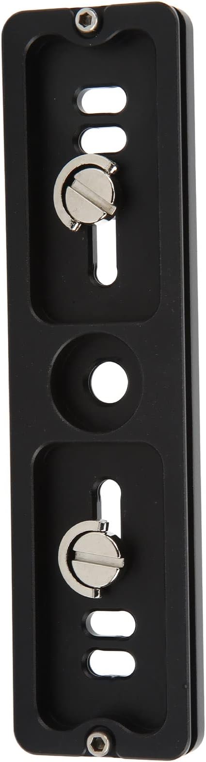 Quick Release Plate with 1/4 Inch Screw and D Ring Screw Fits for Standard for Camera Tripod Ball Head (150mm)