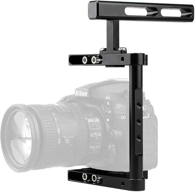 CAMVATE Basic Camera Cage Rig with Top Handle Universal Use - 1897