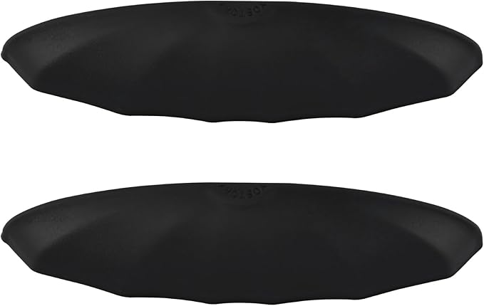 2Pcs Rear View Backup Camera Cover,Universal Car reversing Camera Rain Cover,Car Thick Cameras Protection Sticker,Silicone rain Sticker,Non-Destructive Adhesion(Black,Size:10 * 2 * 2cm)