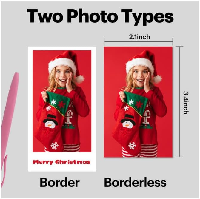 KODAK Mini Shot 2 Retro 4PASS 2-in-1 Instant Digital Camera and Photo Printer (2.1x3.4 inches) Initial 8 Sheets + 30 Sheets Bundle, White