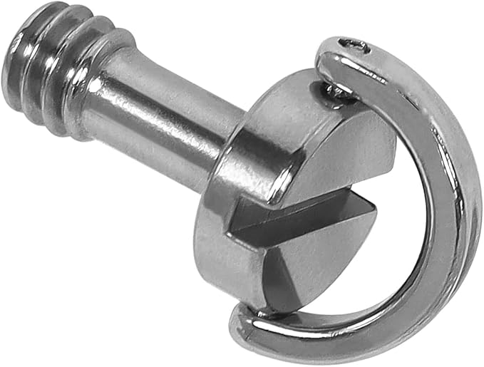 BGNing 1/4 in -20 * 14D Camera Set Screw, D-Axis Quick Release Plate Mounting Screw, Length 14 mm, for Camera Tripods/Monopods (1 pcs)