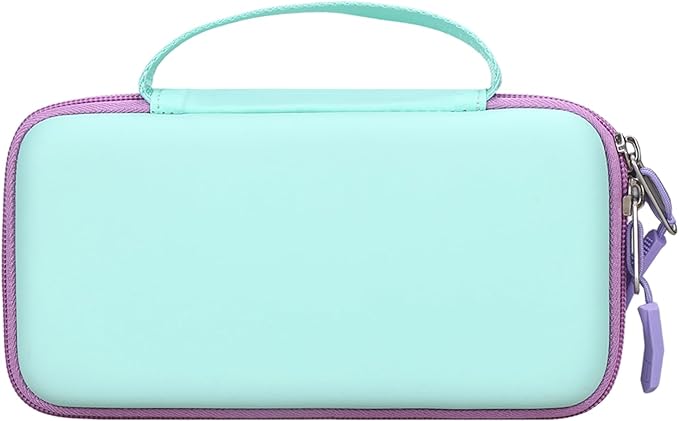 Hard Storage Case for HiMont/Sangrui/ARNSSIEN/Usteetic Camera Instant Print - Travel Case for Selfie Video Camera(Only Box) (PU, Cyan)