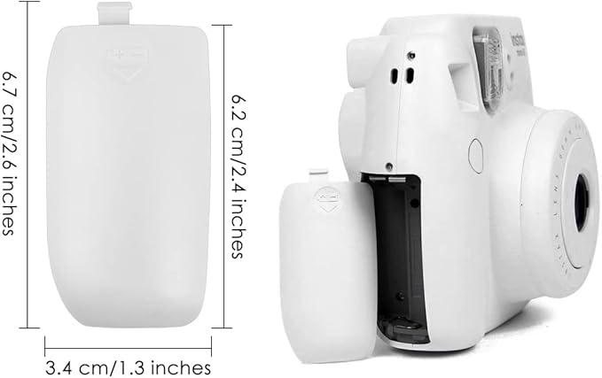 DS. DISTINCTIVE STYLE Battery Cover Replacement Compatible with Fujifilm Instax Mini 8/Mini 9 Instant Film Camera