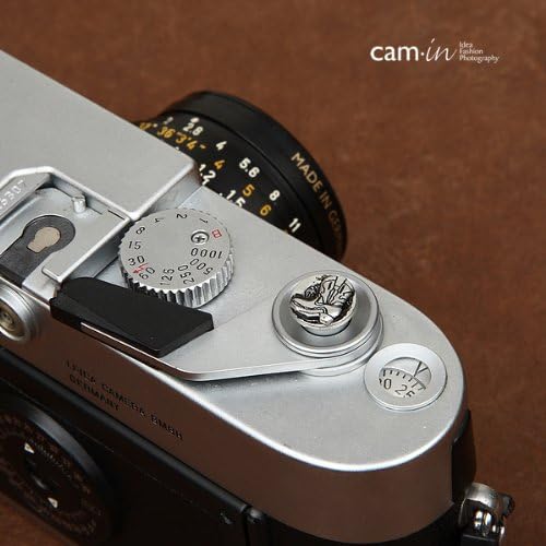 cam-in CAM9101 Soft Shutter Button, Release Button, Creative Type, Diameter 0.4 inches (10 mm) (Iron Shoes 1)