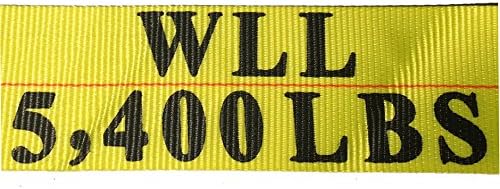 Mytee Products 4 in. x 30 ft. Winch Strap with Chain Anchor