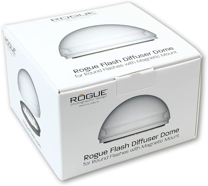Rogue Round Flash Magnetic Light Modifier (Flash Diffuser Dome)