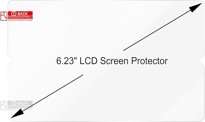 5PCS 6.23″ LCD Screen Protector Film - Scratch-Resistant High Light Transmittance Protective Films for Phrozen Sonic Mini 4K