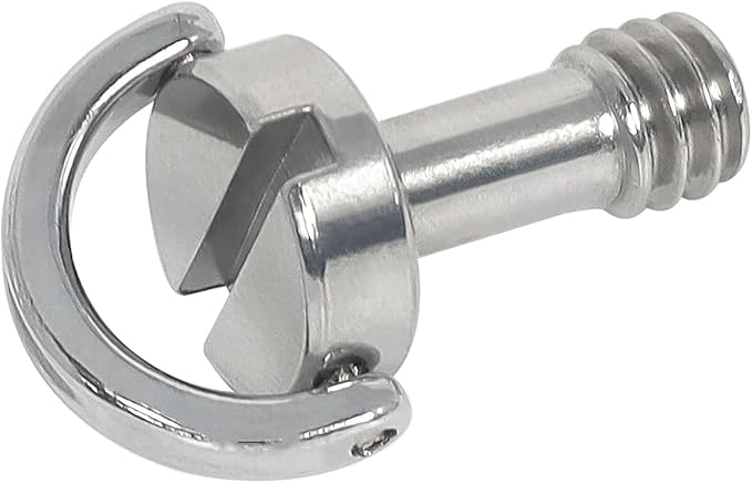 BGNing 1/4 in -20 * 14D Camera Set Screw, D-Axis Quick Release Plate Mounting Screw, Length 14 mm, for Camera Tripods/Monopods (1 pcs)