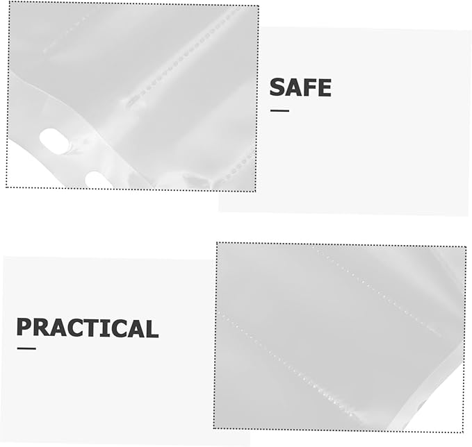 10pcs Film Negative Storage Sleeves Document Bags for of Important Photos and Negatives for Collectors and Family