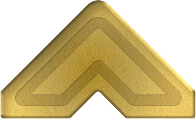 3L Scrapbook Adhesives Self-Adhesive Creative Paper Photo Corners, Gold, 108-Pack